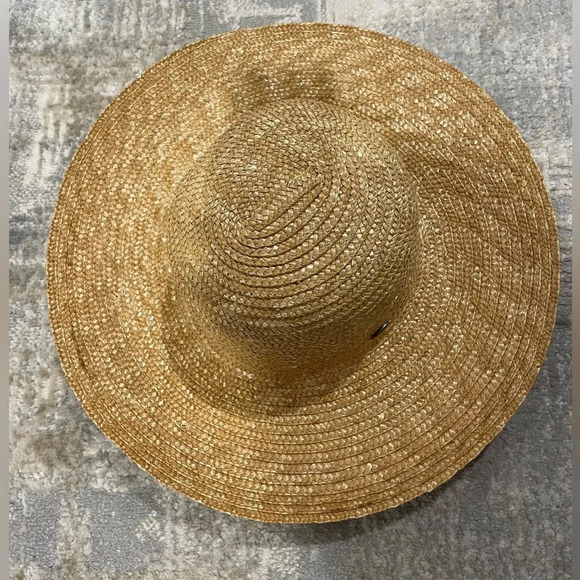 Scala Accessories - Scala Collezione Natural Straw Hat Tan Boho Sun Hat Beach Coastal Grandma 1 Size